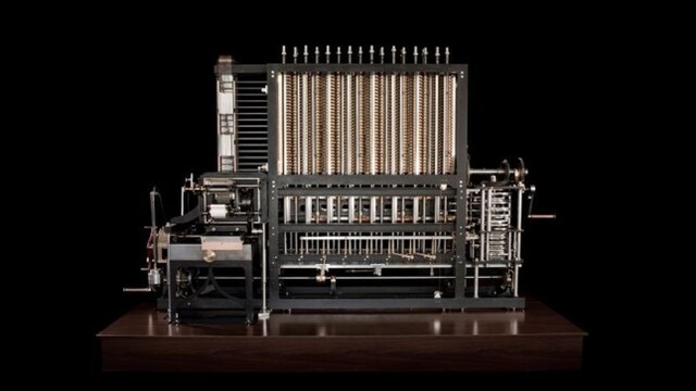 Maszyna analityczna angielskiego matematyka Charles'a Babbage'a