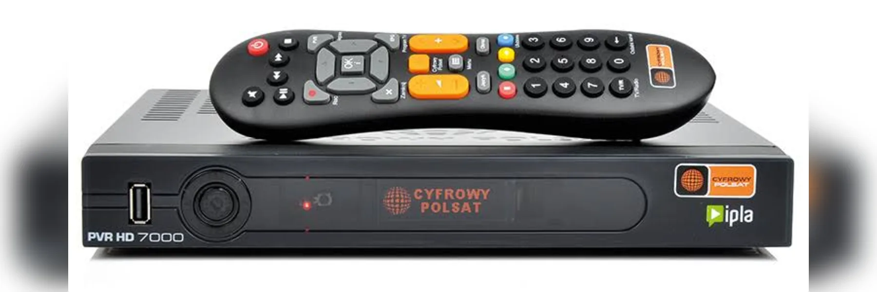 Dekoder Polsatu PVR HD 7000 z dyskiem twardym
